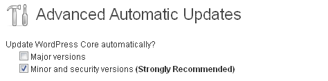 Advanced Automatic Updates