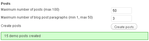 Demo Data Creator