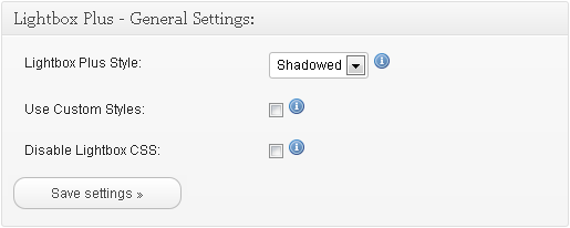 General Settings