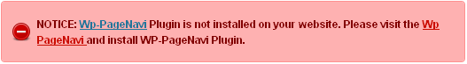 WP PageNavi Style: нужна установка WP PageNavi